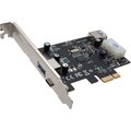 Syba Pci-Express 2.0 X1, 2+1 Port Usb 3.1 Gen 1 (External : 1X Type-A & 1X SY-PEX20203